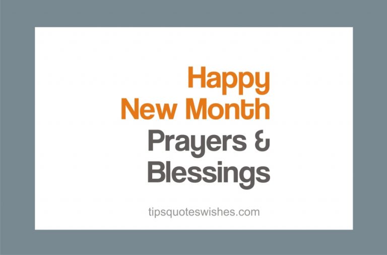 Sweet Happy New Month Prayers For My Love [May 2023]