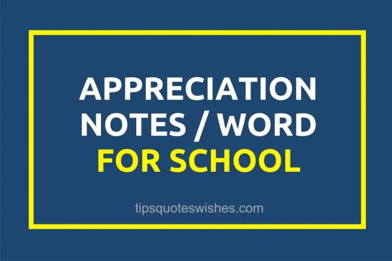 60 Words Of Appreciation For School Principal, Management, And Teachers