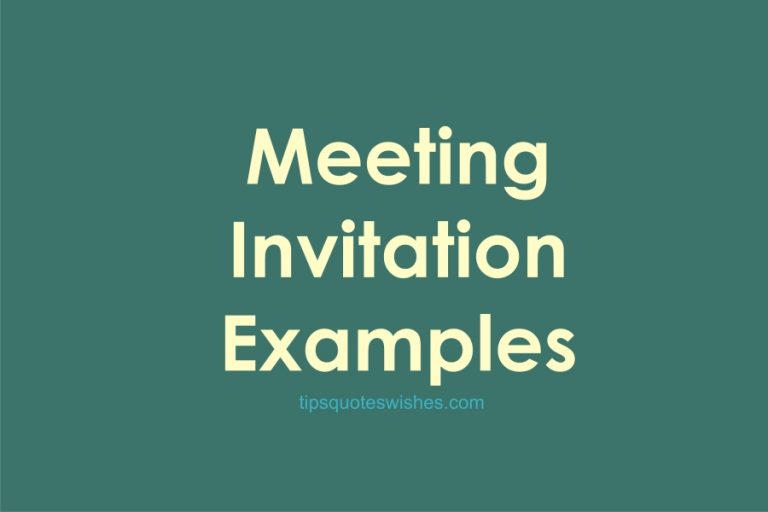 50 Short And Professional Sample Meeting Invitation Message / Email / WhatsApp