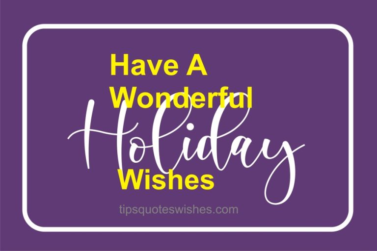 55 Formal And Informal Have A Nice Holiday Message, Greetings, And Wishes
