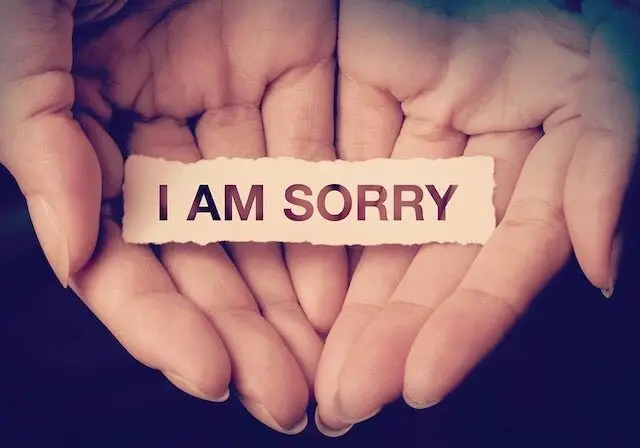 cute ways to say sorry to your boyfriend over text
