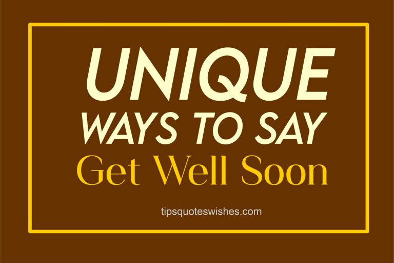 101 Examples: What Can I Say Instead Of Get Well Soon?