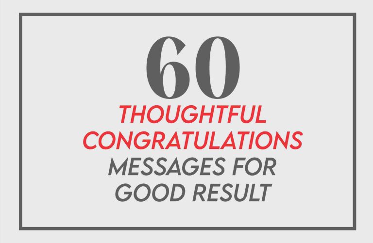 60 Wishes And Congratulations Quotes For Good Results
