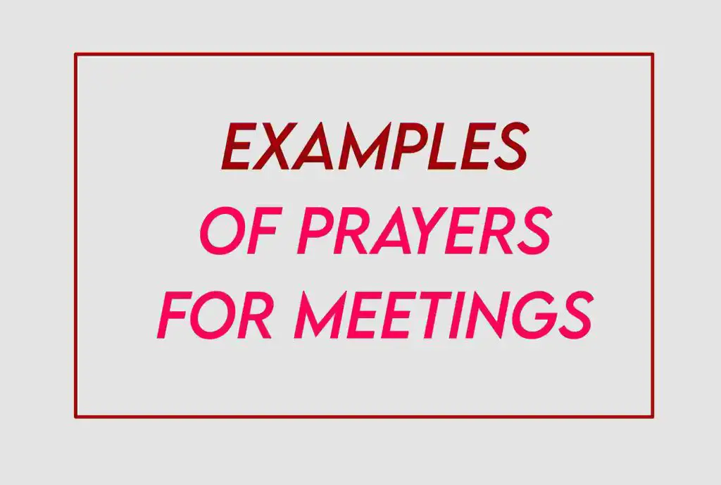 2024 Sample Prayers For Meetings Activity Leadership Business   Sample Prayers For Meetings 1024x689 