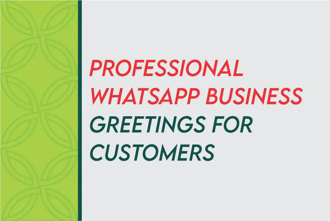 Auto Reply Whatsapp Business Greeting Message Example