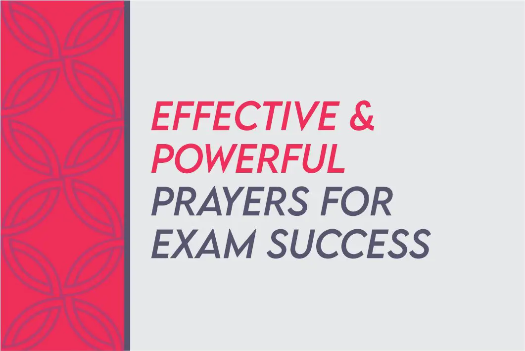 Powerful Prayer To Pass An Exam For A Friend