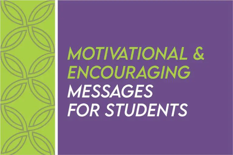 100 Short Positive Messages For Students From Teacher/ Parent