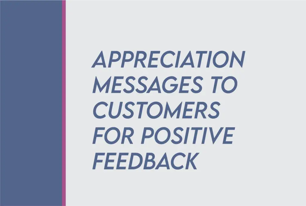 50 Thank You Message For Customer Feedback And Positive Comments TipsQuotesWishes