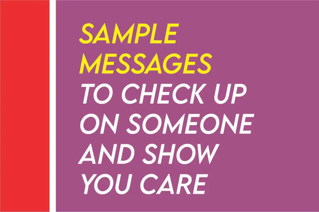  100 messages how to check up on someone through text in a sweet way